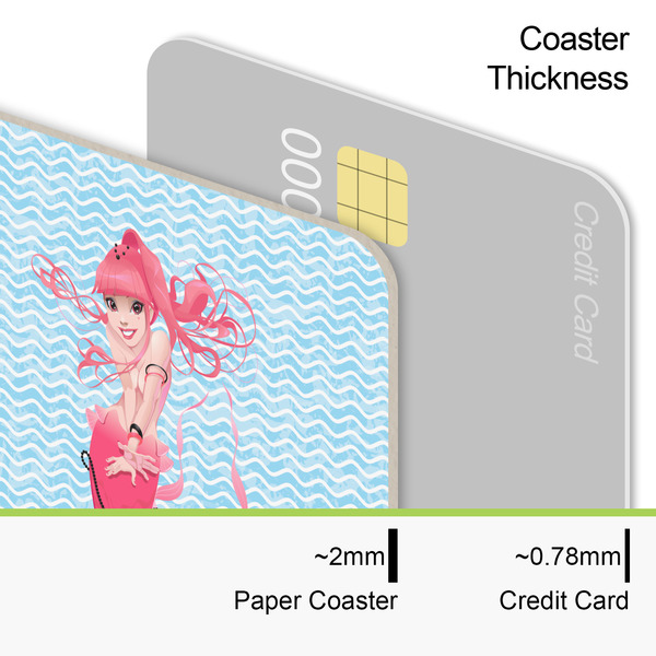 Mermaid Coaster Thickness