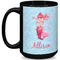 Mermaid Coffee Mug - 15 oz - Black Full