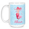 Mermaid Coffee Mug - 15 oz - White
