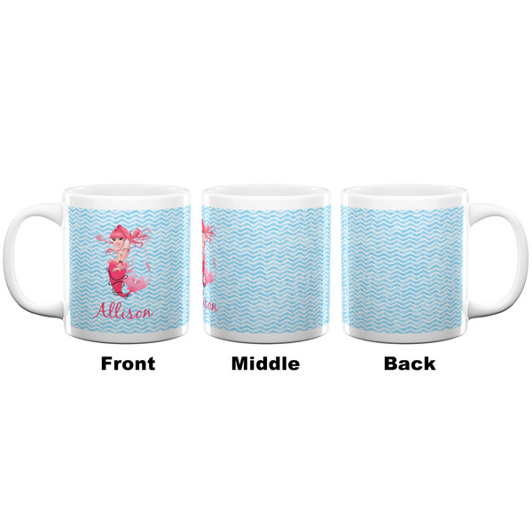 Mermaid Coffee Mug - 20 oz - White APPROVAL