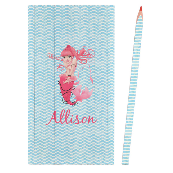 Mermaid Colored Pencils - Front View