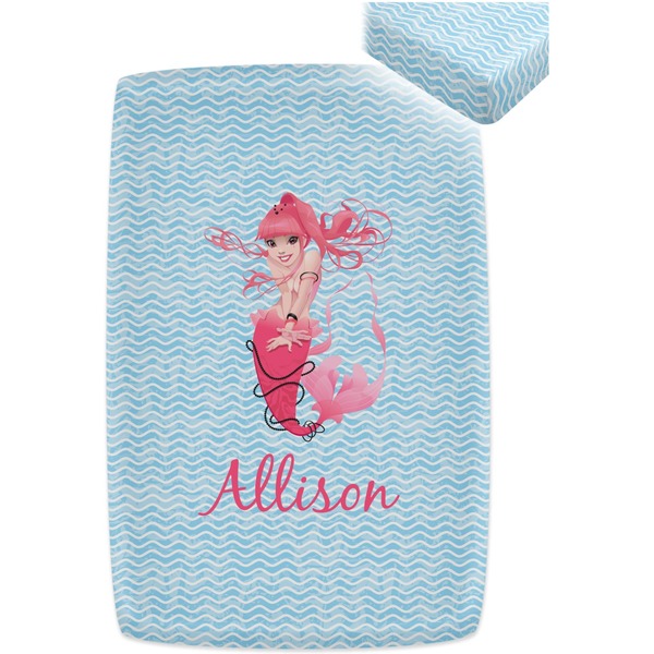 Mermaid Crib Fitted Sheet - Apvl