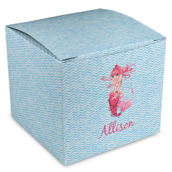 Mermaid Cube Favor Gift Boxes (Personalized)