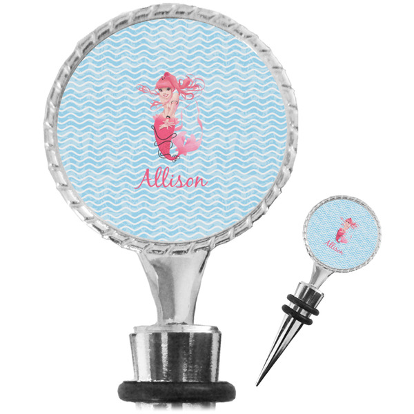 Custom Mermaid Wine Bottle Stopper (Personalized)