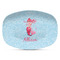 Mermaid Plastic Platter - Microwave & Oven Safe Composite Polymer (Personalized)