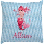 Mermaid Decorative Pillow Case (Personalized)