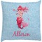 Mermaid Decorative Pillow Case (Personalized)