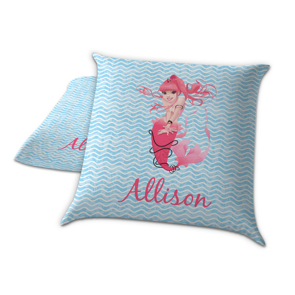 Mermaid Decorative Pillow Case - TWO
