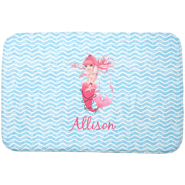 Custom Mermaid Dish Drying Mat (Personalized)
