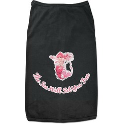 Mermaid Black Pet Shirt (Personalized)