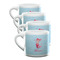 Mermaid Double Shot Espresso Mugs - Set of 4 Front