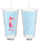Mermaid Double Wall Tumbler with Straw - Approval