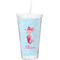 Mermaid Double Wall Tumbler with Straw (Personalized)