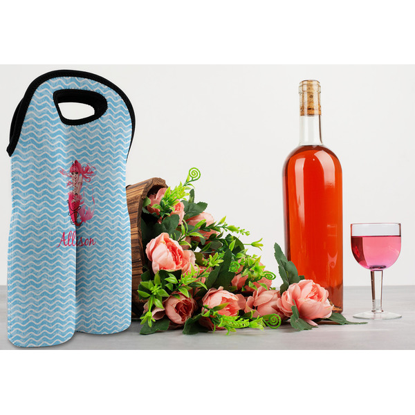 Mermaid Double Wine Tote - LIFESTYLE (new)