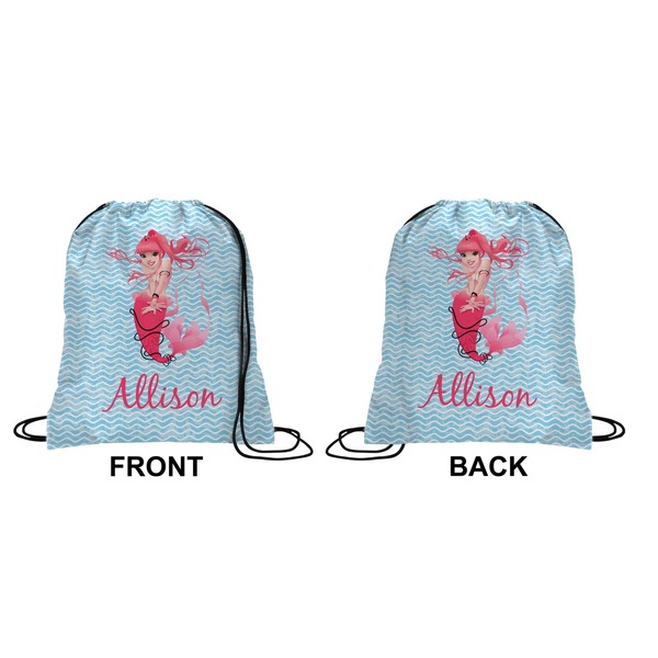 Mermaid Drawstring Backpack