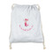 Mermaid Drawstring Backpack - Sweatshirt Fleece - Double Sided (Personalized)