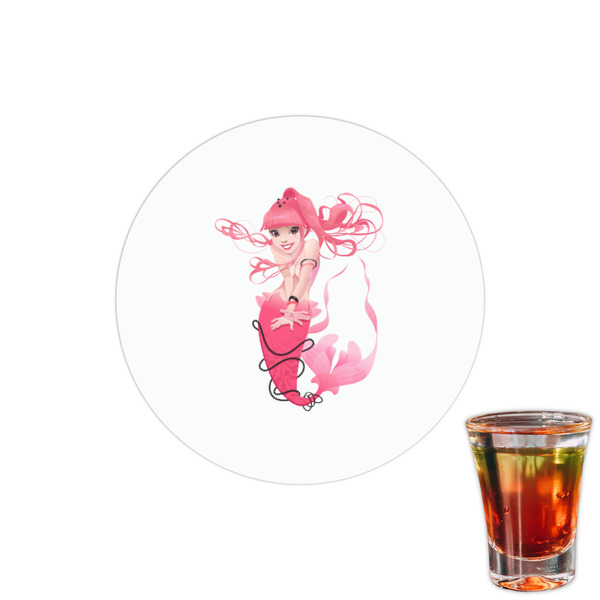 Custom Mermaid Printed Drink Topper - 1.5"