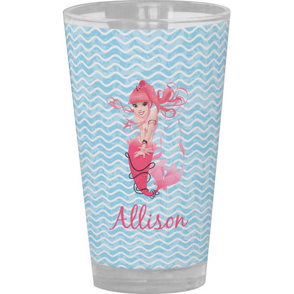 Custom Mermaid Pint Glass - Full Color (Personalized)