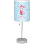 Mermaid 7" Drum Lamp with Shade (Personalized)