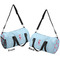 Mermaid Duffle bag large front and back sides