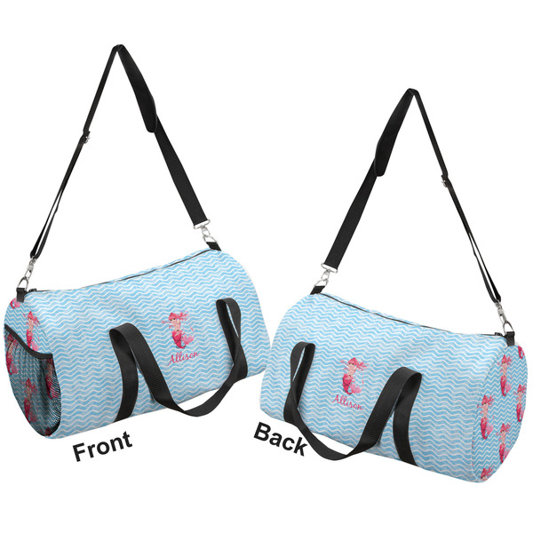 Mermaid Duffle bag small front and back sides