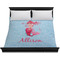 Mermaid Duvet Cover - King - On Bed - No Prop