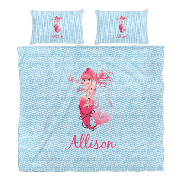 Mermaid Duvet Cover Set - King - Alt Approval
