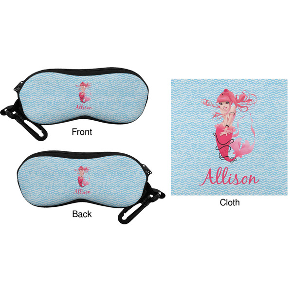 Mermaid Eyeglass Case & Cloth (Approval)