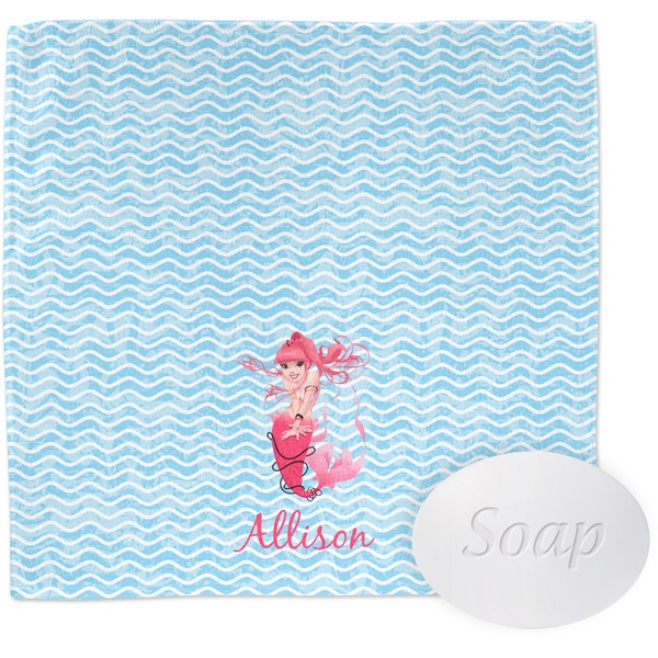 Custom Mermaid Washcloth (Personalized)