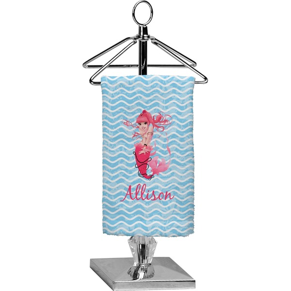 Custom Mermaid Finger Tip Towel - Full Print (Personalized)
