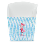 Mermaid French Fry Favor Boxes (Personalized)