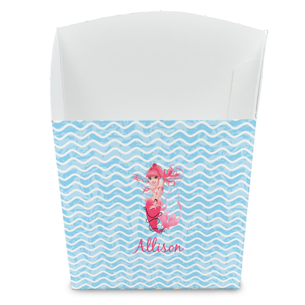 Custom Mermaid French Fry Favor Boxes (Personalized)