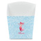 Mermaid French Fry Favor Box - Front View