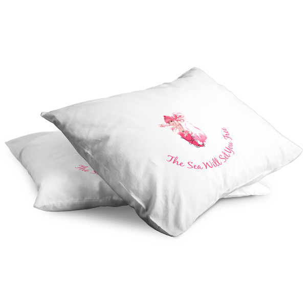 Mermaid Full Pillow Case - TWO (partial print)