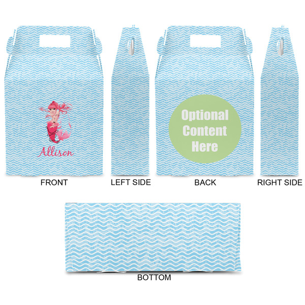 Mermaid Gable Favor Box - Approval