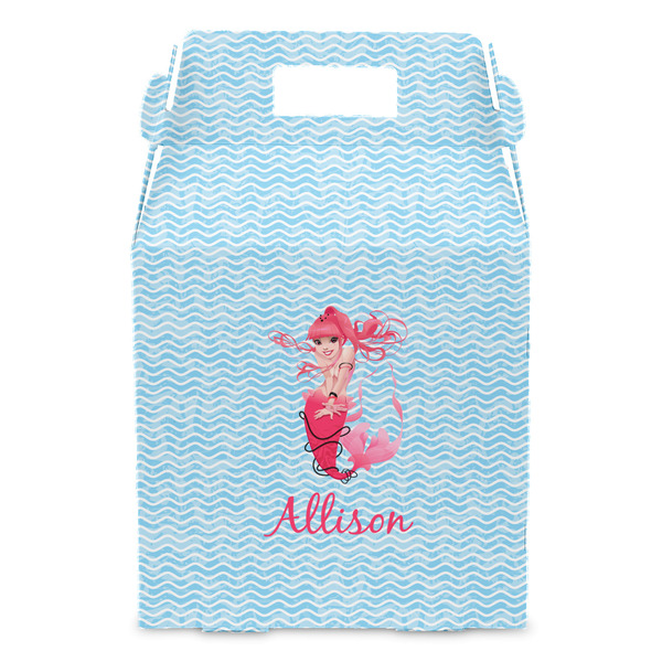 Mermaid Gable Favor Box - Front