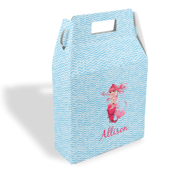 Custom Mermaid Gable Favor Box (Personalized)