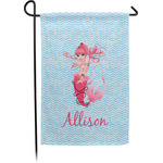 Mermaid Small Garden Flag - Single Sided w/ Name or Text