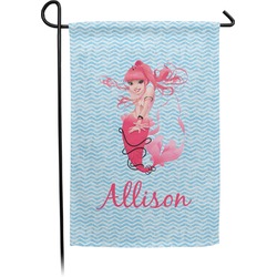 Mermaid Small Garden Flag - Double Sided w/ Name or Text