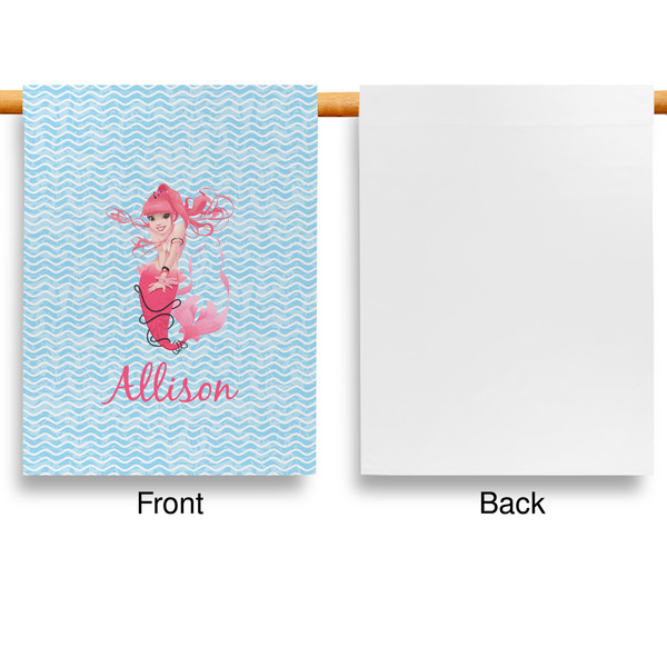 Mermaid Garden Flags - Large - Single Sided - APPROVAL