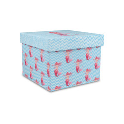Mermaid Gift Box with Lid - Canvas Wrapped - Small (Personalized)
