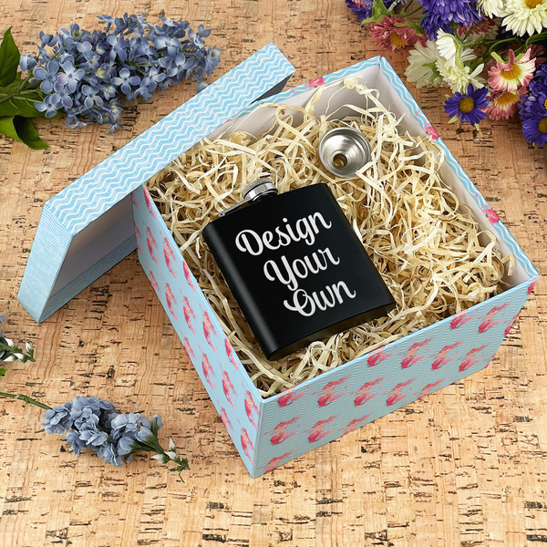 Mermaid Gift Boxes with Lid - Canvas Wrapped - X-Large - In Context