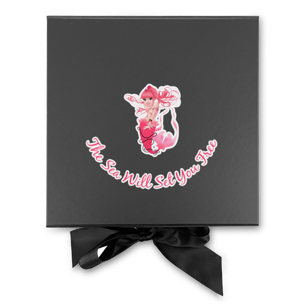 Mermaid Gift Boxes with Magnetic Lid - Black - Approval