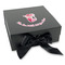 Mermaid Gift Boxes with Magnetic Lid - Black - Front (angle)