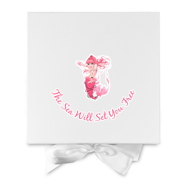 Mermaid Gift Boxes with Magnetic Lid - White - Approval