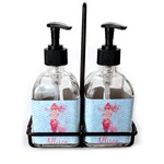 Mermaid Glass Soap & Lotion Bottle Set (Personalized)