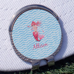 Mermaid Golf Ball Marker - Hat Clip