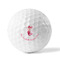 Mermaid Golf Balls - Generic - Set of 3 - FRONT