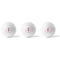 Mermaid Golf Balls - Titleist - Set of 3 - APPROVAL