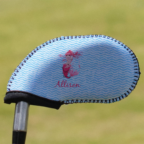 Custom Mermaid Golf Club Iron Cover (Personalized)